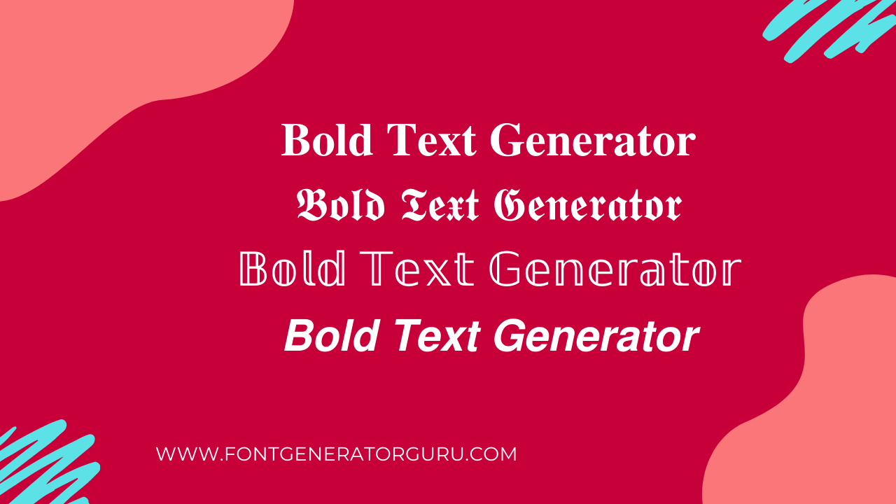 ᐈ Bold Text Generator (𝐜𝐨𝐩𝐲 𝐚𝐧𝐝 𝐩𝐚𝐬𝐭𝐞) Bold Text Maker