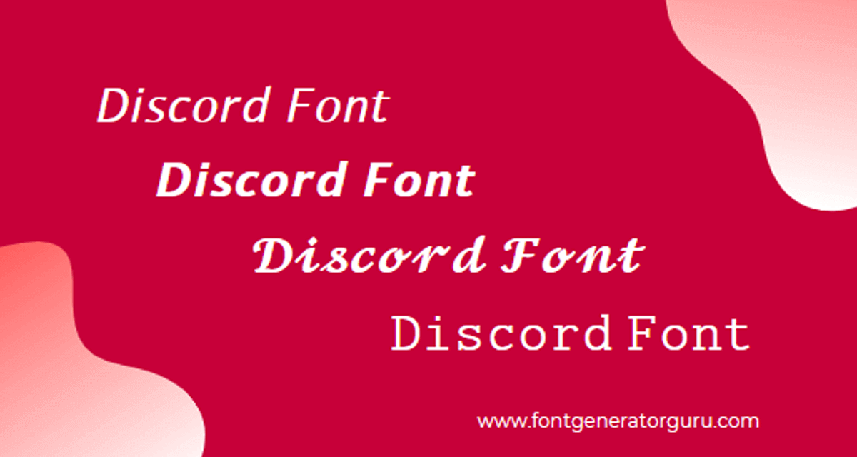 ᐈ Discord Font (𝒞𝑜𝓅𝓎 𝒶𝓃𝒹 𝒫𝒶𝓈𝓉𝑒) ✓ 64+ Free Discord Fonts