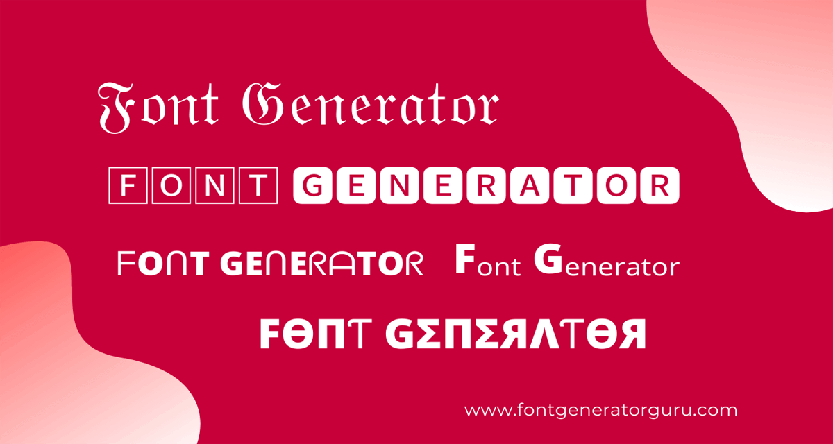 ᐈ Font Generator (???? ??? ?????) ✓ 95+ Free Fonts